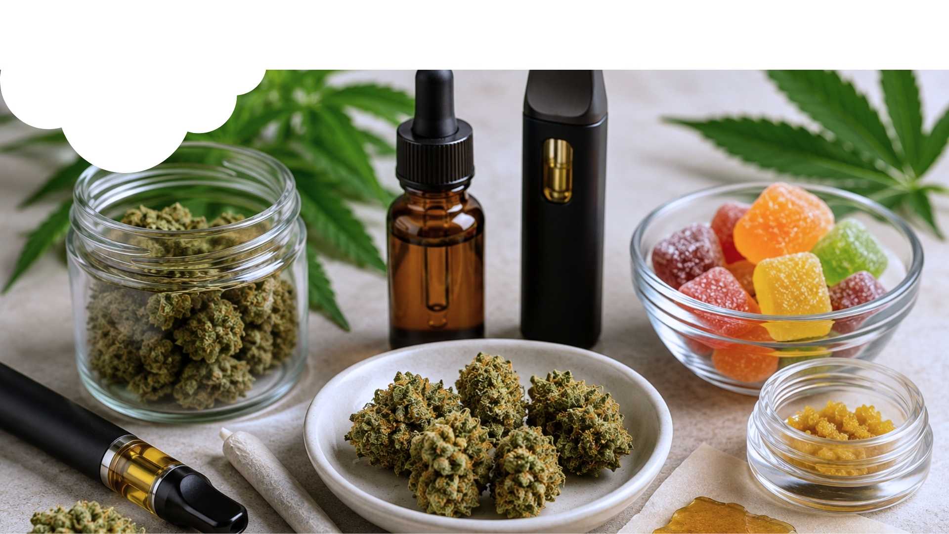Types of Cannabis Products: What Are the Most Popular Kinds of Cannabis Products?